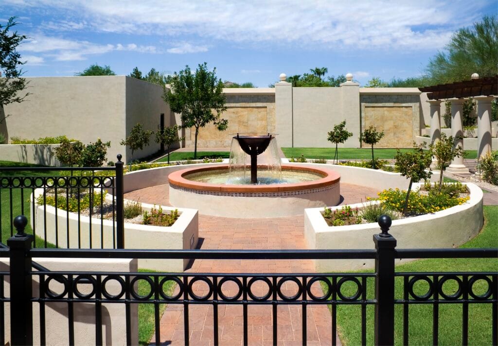 Memorial Garden at La Casa de Cristo Lutheran Church Phoenix, Arizona and Scottsdale