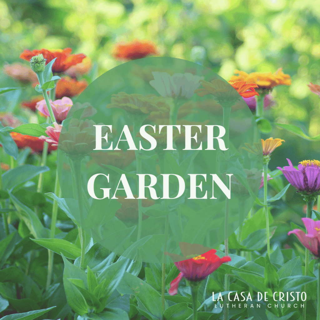 Easter Garden dedication donations help beautify the La Casa de Cristo campus